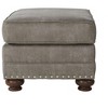 NicBex Ottoman with Storage Bench Storage Organizer Faux Leather Upholstered Nailhead Ottoman for Entryway Bedroom - 4 of 4