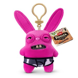 Fuggler Plush Clip-On Keyring - Rabid Rabbit - 1 of 4