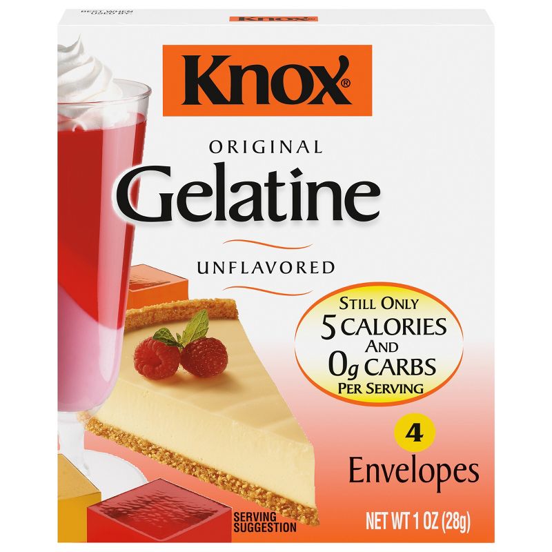 Kraft Original Unflavored Gelatin - 4ct/1oz, 1 of 13