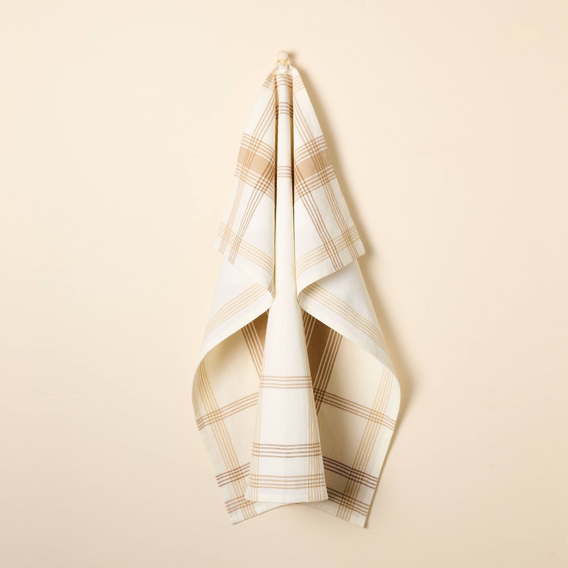 Flour Sack Natural Plaid - Hearth & Hand™ with Magnolia