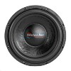 American Bass DX 124 12 Inch Single 4 Ohm Voice Coil 800 Watt Max Power Subwoofer Speaker and QPower QBOMB12VL Vented Ported Subwoofer Sub Box - 3 of 4