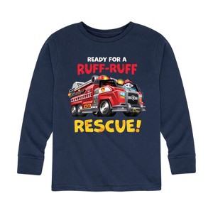 Boys' - Paw Patrol - Ruff Ruff Rescue Long Sleeve Graphic T-Shirt - 1 of 4