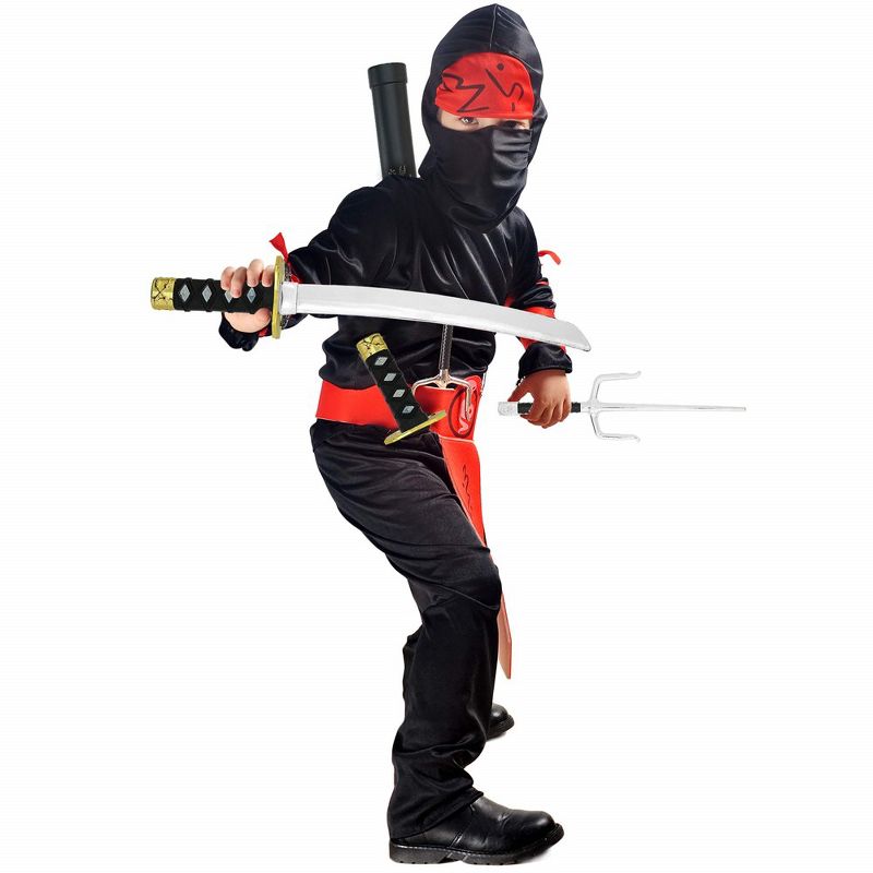 Skeleteen Ninja Weapons Toy Set - Fighting Warrior Costume Set., 5 of 10