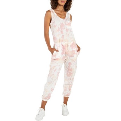 n:philanthropy Womens World Tie-Dye Jumpsuit