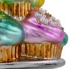 Northlight 6" Pink and Blue Cupcake Tower Glass Christmas Ornament - 4 of 4