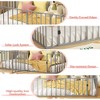 Montessori Bed Metal Floor Platform Frame with Safety Guardrails Fence Easy Assembly for Bedroom - 3 of 4