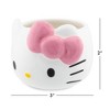 Silver Buffalo Sanrio Hello Kitty Pink Bow Sculpted Ceramic Mini Mug | Holds 3.5 Ounces - 3 of 4