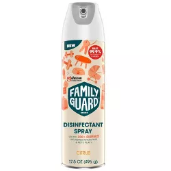 Family Guard Disinfectant Aerosol - Citrus - 17.5oz