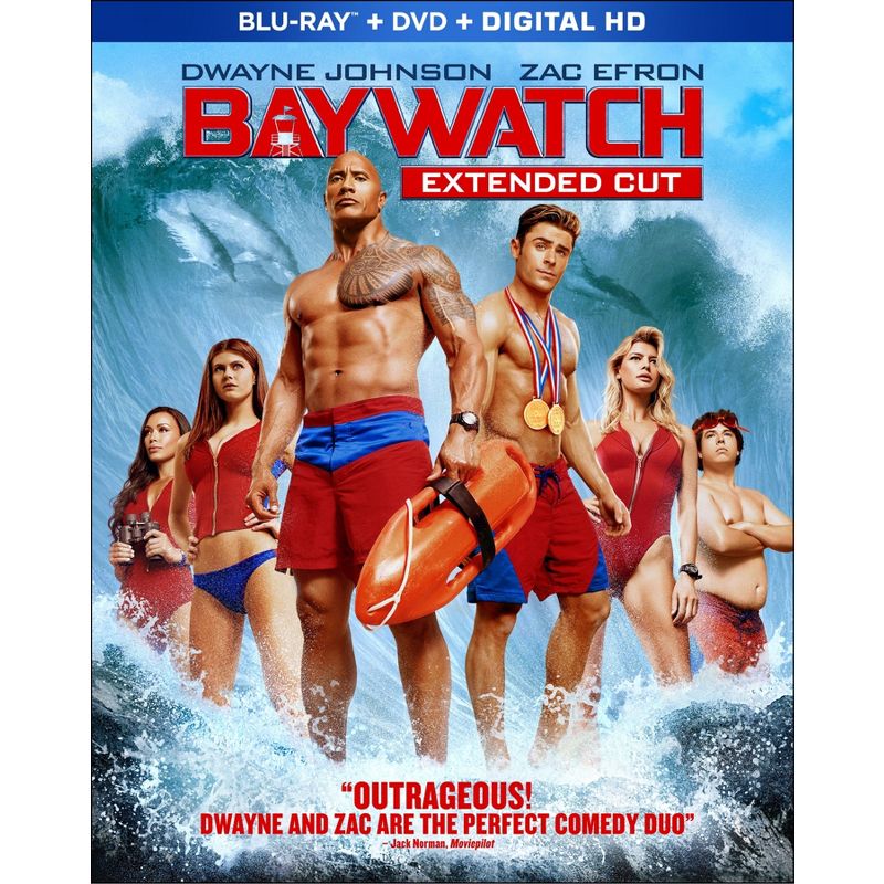 Baywatch (Blu-ray + DVD + Digital), 1 of 2