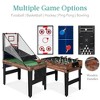 Best Choice Products 2x4ft 10-in-1 Combo Game Table Set W/ Hockey,  Foosball, Pool, Shuffleboard, Ping Pong - Dark Wood : Target