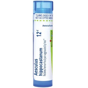 Aesculus Hippocastanum 12C by Boiron Homeopathic Single Medicine For Personal Care  -  80 Pellet - 1 of 4