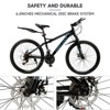 Topteng 26" Mountain Bike for Teenagers: Disc Brake, Thumb Shifter - 3 of 4