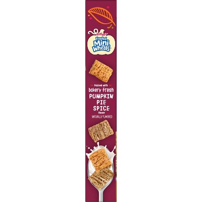 Kellogg's Frosted Mini-Wheats Pumpkin Spice Breakfast Cereal - 20oz