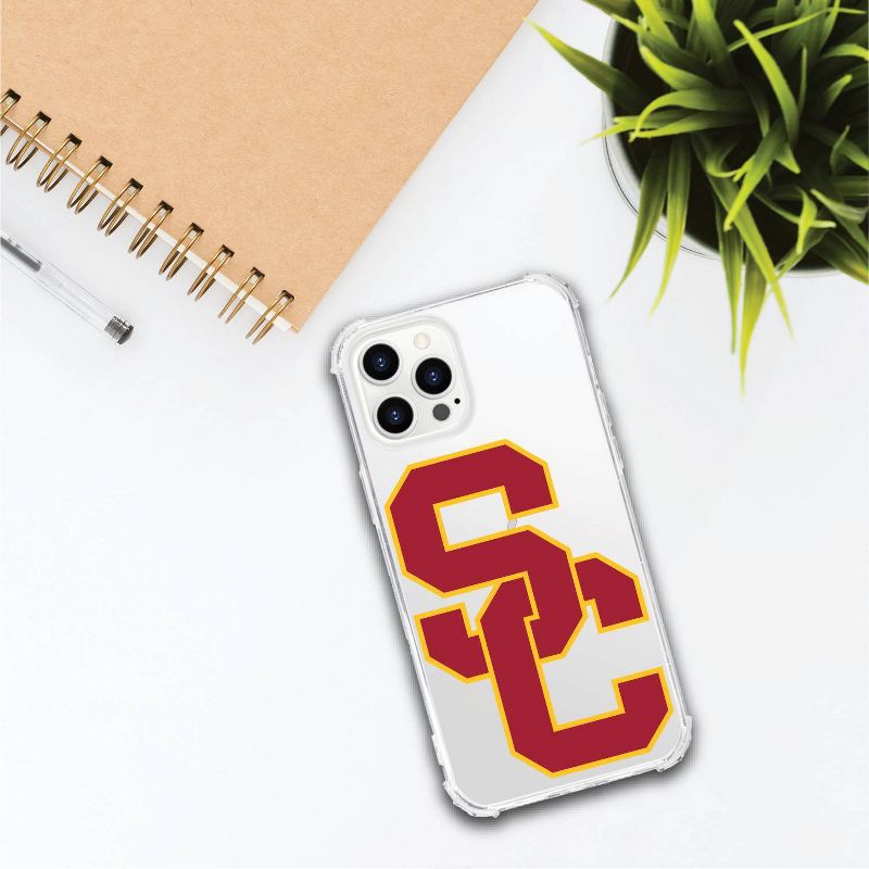 NCAA USC Trojans Clear Tough Edge Phone Case - iPhone 12 Pro Max, 3 of 5