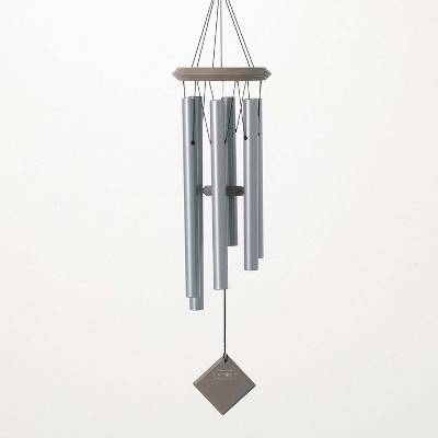 Encore Collection Harbor Gray Wind Chimes for Outdoor Patio