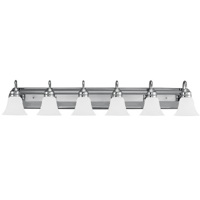 Generation Lighting Gladstone 6 light Chrome Wall Bath Fixture 44855-05