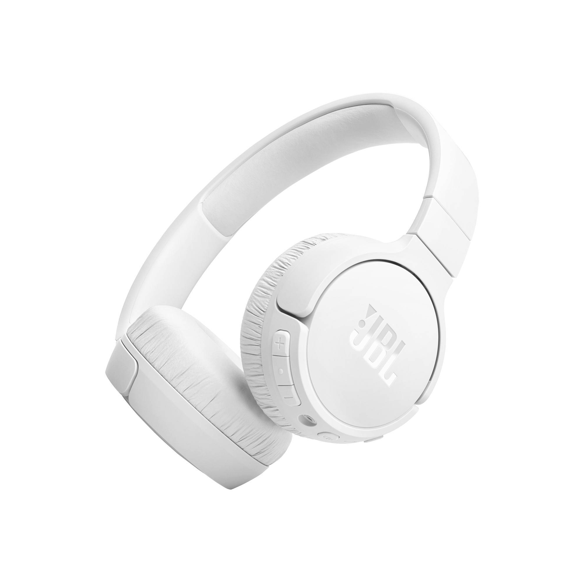 JBL Tune 670NC Bluetooth Wireless On-Ear Headphones - White: USB-C, 70 Hrs Battery