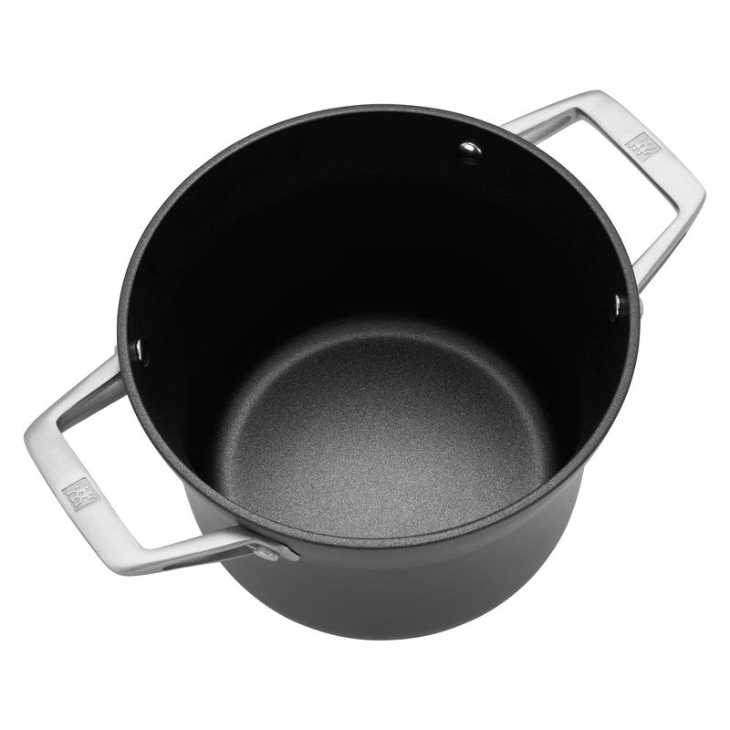 ZWILLING Motion Hard Anodized 4-qt Aluminum Nonstick Soup Pot, 3 of 7