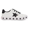 Olivia Miller Girl's Super Starr Low Top Sneakers - image 2 of 4