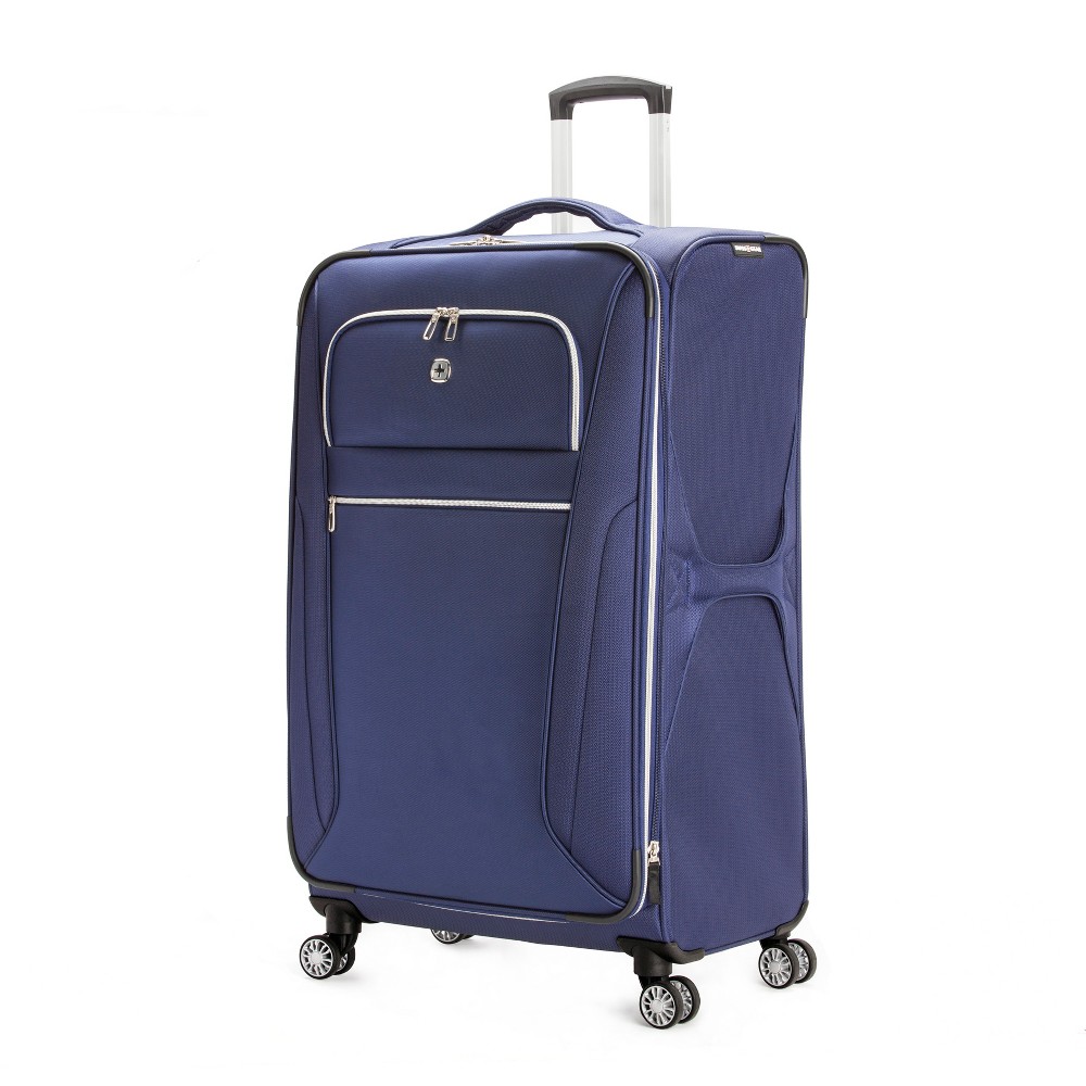 Photos - Luggage Swiss Gear SWISSGEAR Checklite Softside Large Checked Suitcase - Deep Navy 