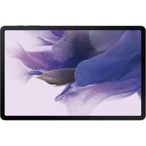 Samsung Galaxy Tab S7 FE (2021)(12.4) - 128GB, WIFI Only w/o S Pen - Mystic Black (SM-T970NZKAXAR) - Pre-Owned - 1 of 3