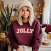 Simply Sage Market Women's Graphic Sweatshirt Jolly Varsity - 2 of 4