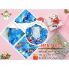 LA LEELA Men's Beach Short Sleeve Funky Santa Claus Party Dress Shirt Holiday Christmas Tree Hawaiian Gifts shirts for Men - 4 of 4