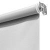 1pc Blackout Tear-to-Fit Vinyl Roller Window Shade White - Lumi Home Furnishings - 2 of 4