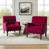 Set of 2 Bonifacio Armchair with Nailhead Trim | Karat Home - 2 of 4