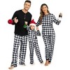 Ekouaer Family Christmas Pajamas Matching Sets Womens Mens Pjs Long Sleeve Sleepwear Holiday Lounge Sets - 2 of 4