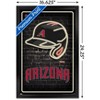 Trends International MLB Arizona Diamondbacks - Neon Helmet 23 Framed Wall Poster Prints - 3 of 4