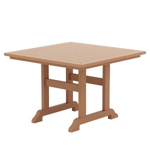 WestinTrends 43" Square Outdoor Patio Dining Table - 1 of 2