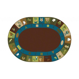 Carpets for Kids Learning Blocks Nature Classroom Rug - 1 of 4
