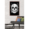 Trends International Episodic Drawing - Floral Skull Framed Wall Poster Prints - 2 of 4