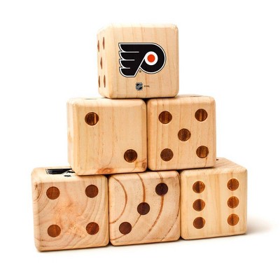 NHL Philadelphia Flyers Yard Dice