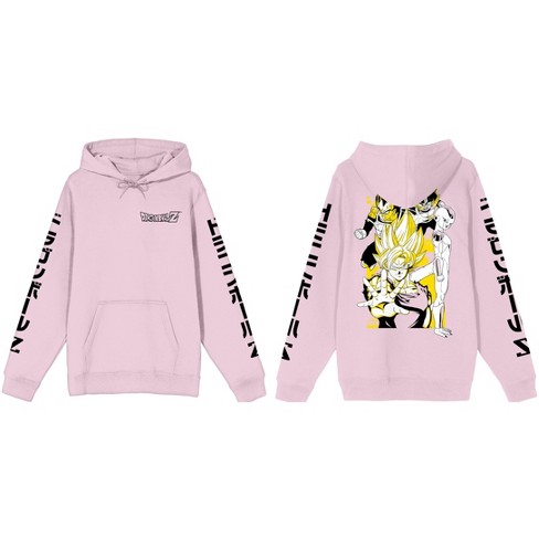 Pink goku hoodie sale