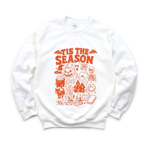 S.W.Smiley Tis The Season Halloween - Women's Graphic Sweatshirt - 1 of 4