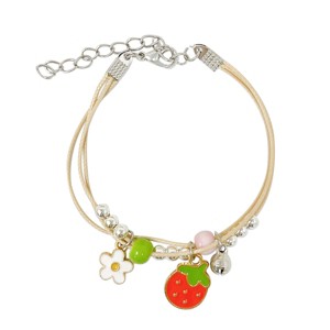 Wrapables Friendship Beaded Enamel Charm Bracelet - 1 of 4