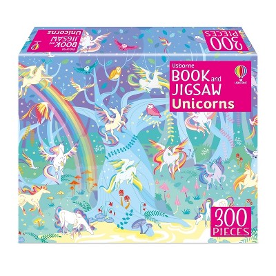 Usborne Book and Jigsaw Unicorns - by  Sam Smith (Paperback)