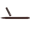 Marvy Uchida Le Pen Felt Pen Ultra Fine Point Brown Ink 2/Pack (7655870A) - 4 of 4
