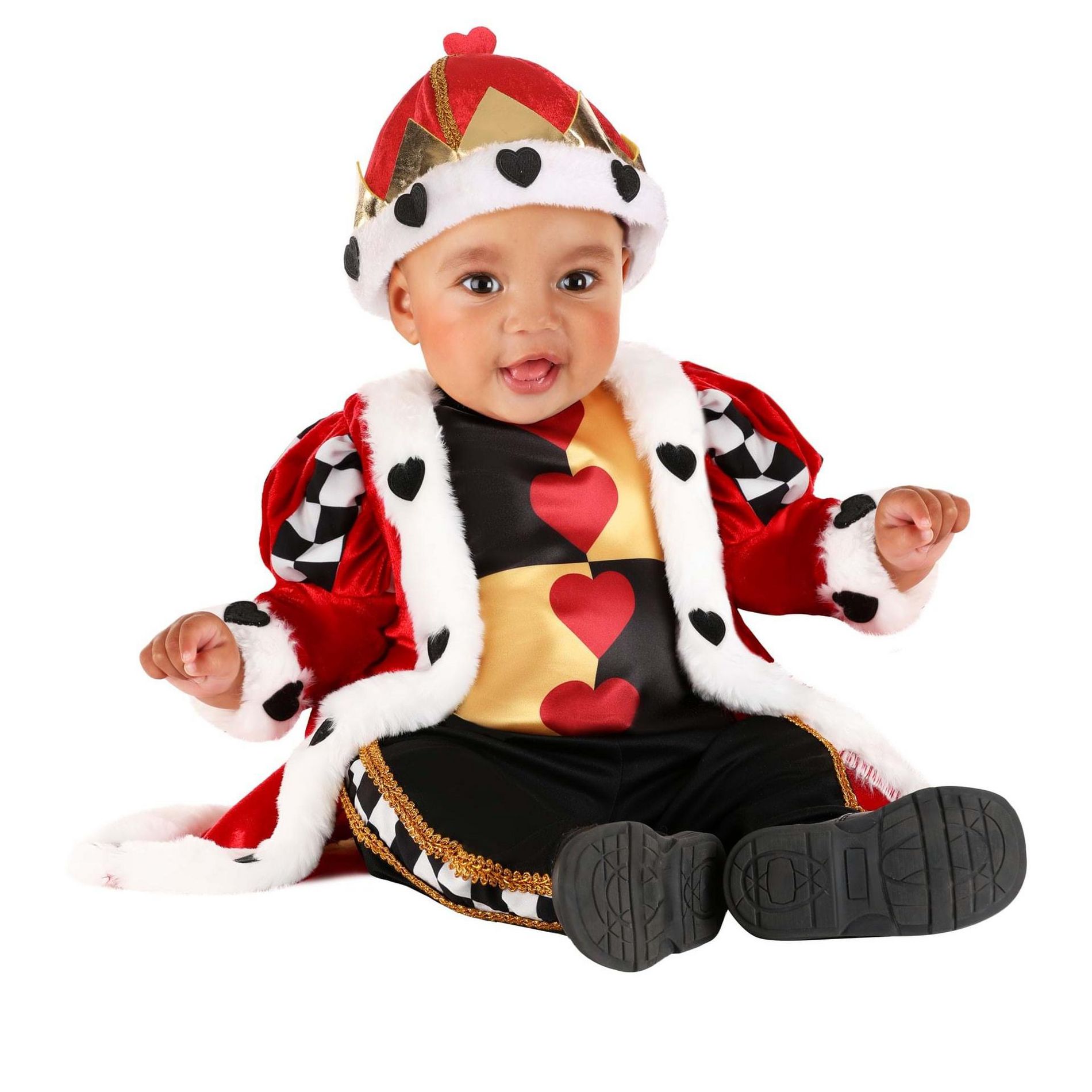 HalloweenCostumes.com Infant Cutie King of Hearts Costume | Baby Halloween Costumes