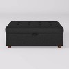 Aubin Large Storage Ottoman - CorLiving - 2 of 4