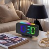 REGALWOVEN HMETOL Digital Corded Electric Plastic Adjustable Volume Alarm Clock 6.3"L x 1.0"W x 3.4"H 1 Pc - 2 of 4