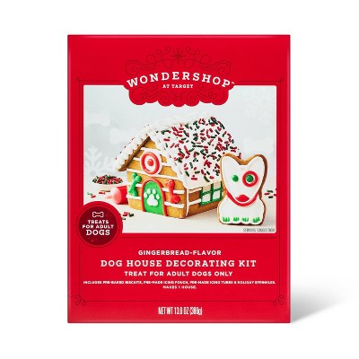 Dog Biscuit House Dog Treat - Gingerbread Flavor - Wondershop™ 13.6oz