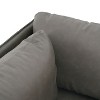 PAGED Vintage Accent Chair Comfortable Lounge Chair with Solid Wood Frame and Steel Legs for Living Room, Bedroom - 4 of 4