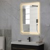 YIYIBYUS Bathroom Mirror with LED Lights and Defogging Time, Dimmable Anti-Fog Mirror - 3 of 4