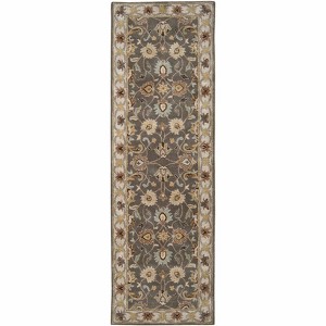 Hauteloom Cherryfield Hand Tufted Taupe Wool Rug - 1 of 4