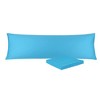 PiccoCasa 100% Cotton 250 Thread Count Envelope Closure Soft Body Pillowcase 1 Pc - 4 of 4