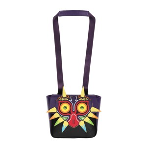 The Legend Of Zelda Majora's Mask Women's Purple Convertible Mini Backpack - 1 of 4