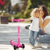 3 Wheel Scooter for Kids-Lean-to-Steer Technology with Light-Up Wheels,Adjustable Height Handlebar, Wide Anti-Slip Deck - 2 of 4